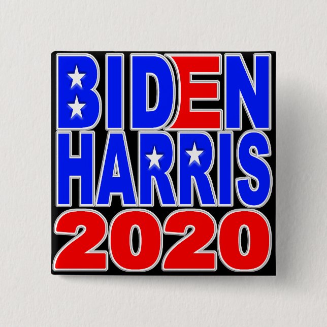 Biden Harris 2020 Knapp (Framsida)