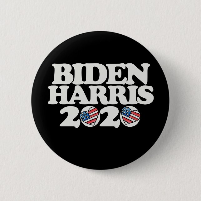 Biden Harris 2020 Knapp (Framsida)