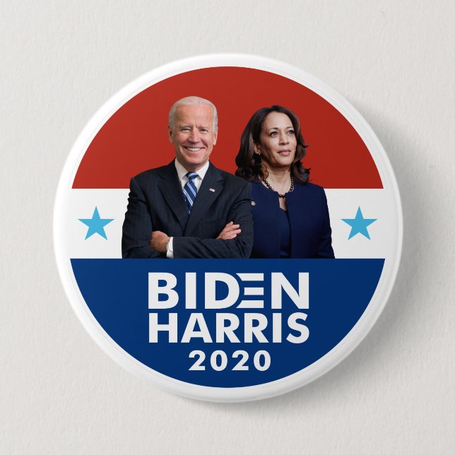 Biden Harris 2020-knapp Knapp (Framsida)