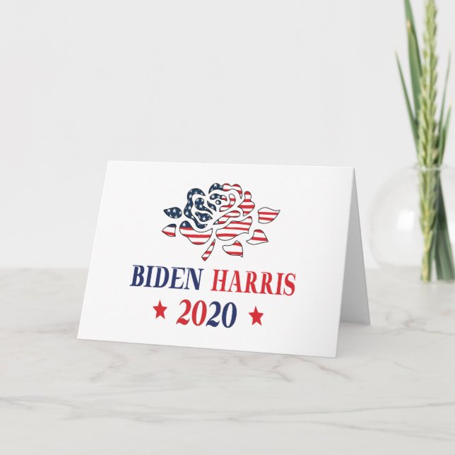 Biden Harris 2020 Kort (Framsida)