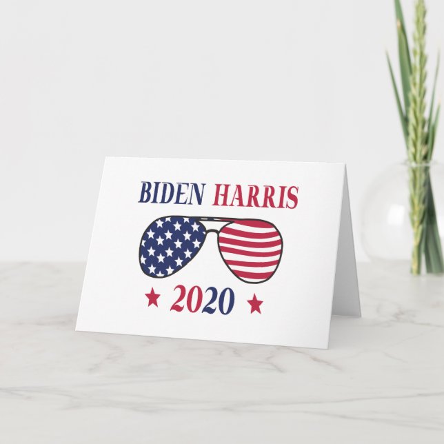 Biden Harris 2020 Kort (Framsida)
