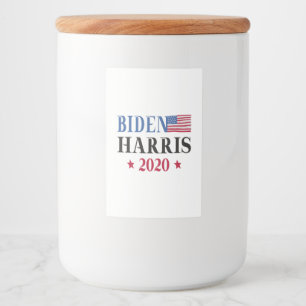 Biden Harris 2020 Mat Etikett