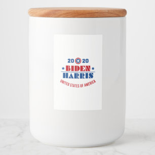 Biden Harris 2020 Mat Etikett