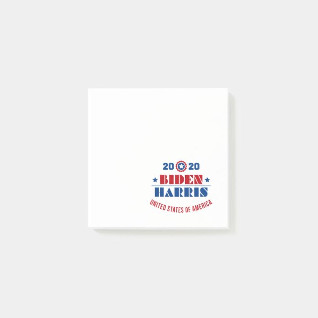 Biden Harris 2020 Post-it Block (Framsida)