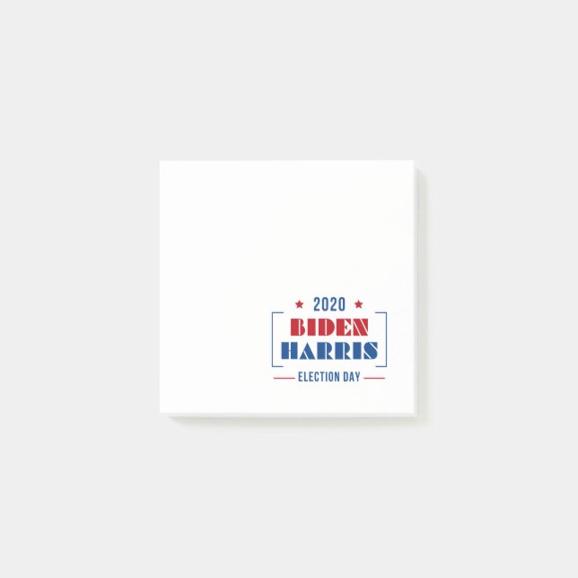 Biden Harris 2020 Post-it Block (Framsida)