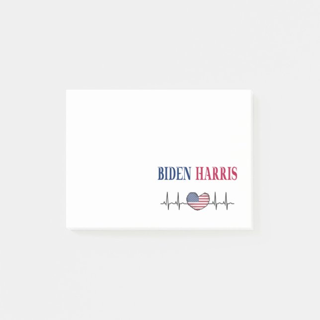 Biden Harris 2020 Post-it Block (Framsida)