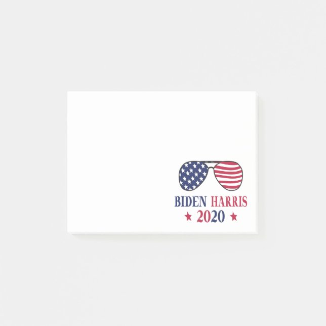 Biden Harris 2020 Post-it Block (Framsida)