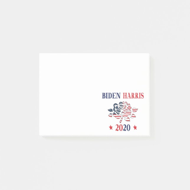 Biden Harris 2020 Post-it Block (Framsida)