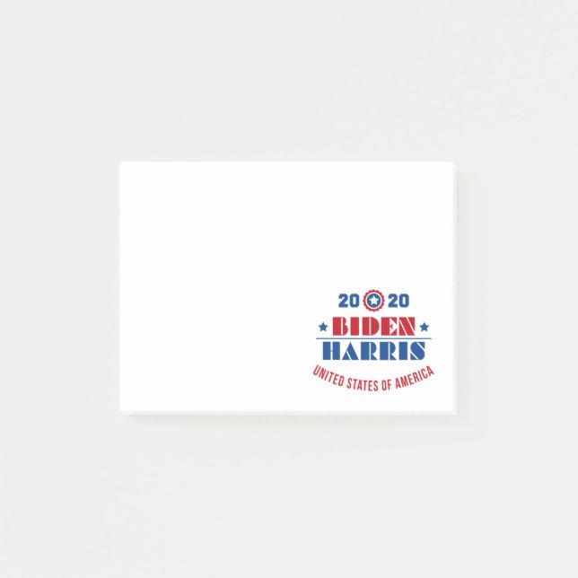 Biden Harris 2020 Post-it Block (Framsida)
