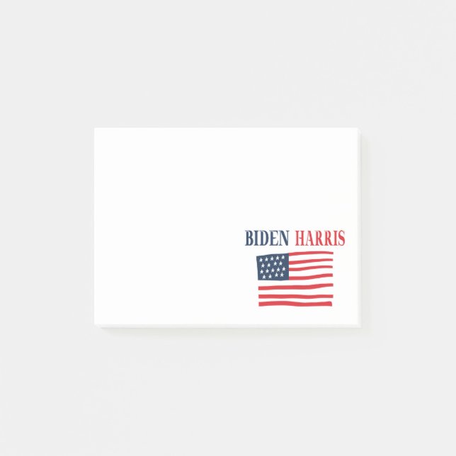 Biden Harris 2020 Post-it Block (Framsida)