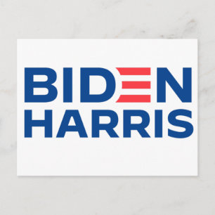 Biden Harris 2020 President Vykort