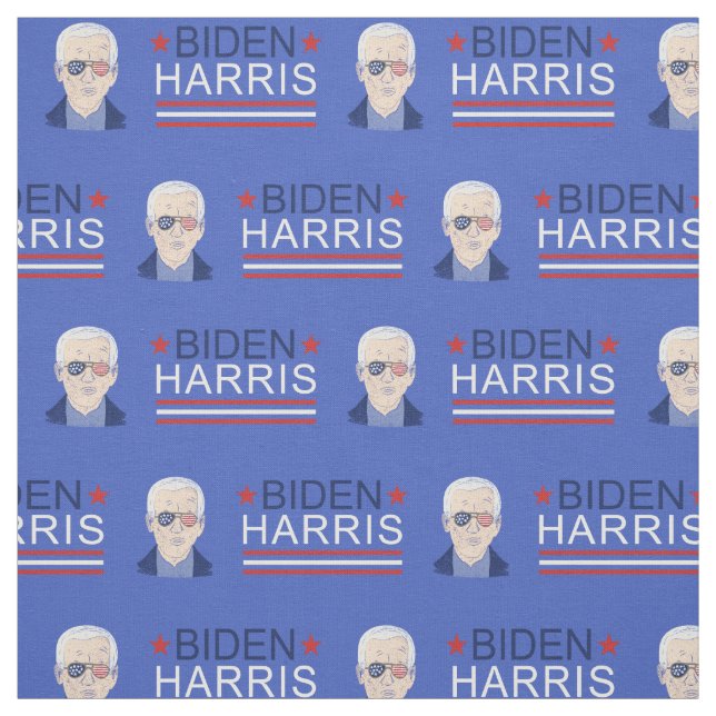 Biden Harris 2020 Presidentvalet Tyg (Provkarta)