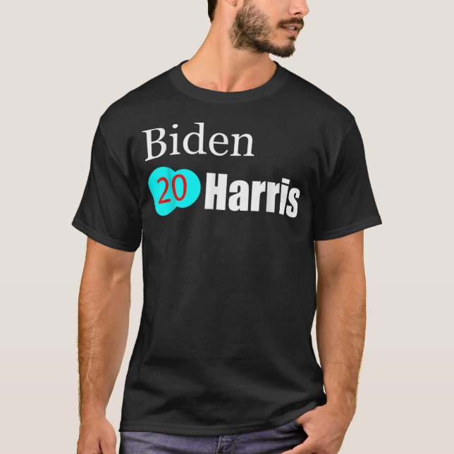 Biden harris 2020 röster t shirt (Framsida)
