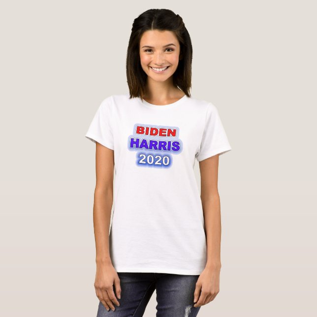 Biden Harris 2020 T Shirt (Hel framsida)