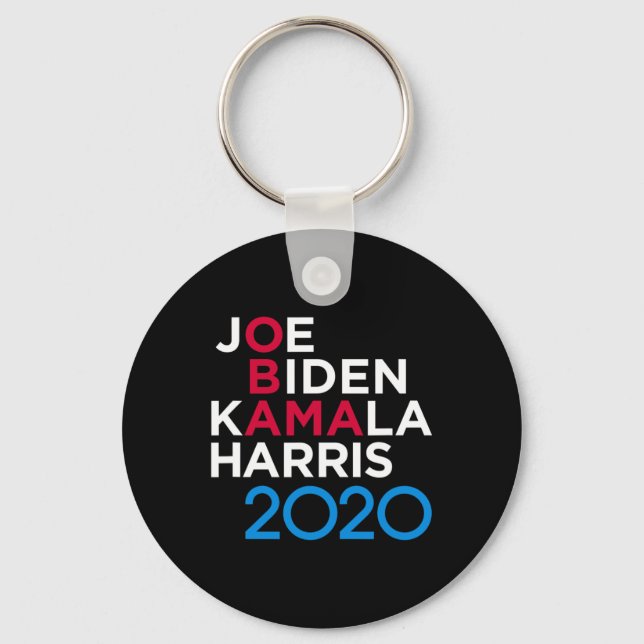 Biden Harris 2020 Throwback Nyckelring (Framsida)