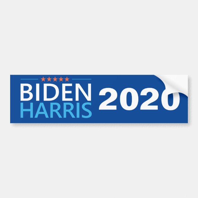 Biden Harris 2020 till president US Val Bildekal (Framsidan)