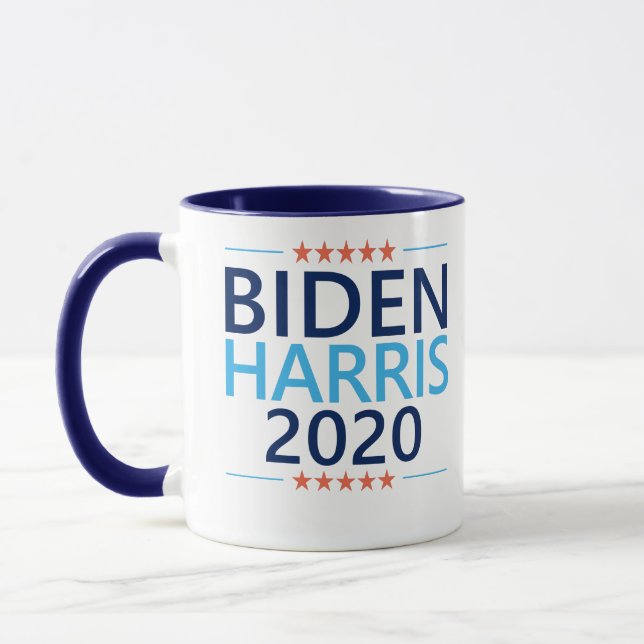 Biden Harris 2020 till president US Val Mugg (Vänster)