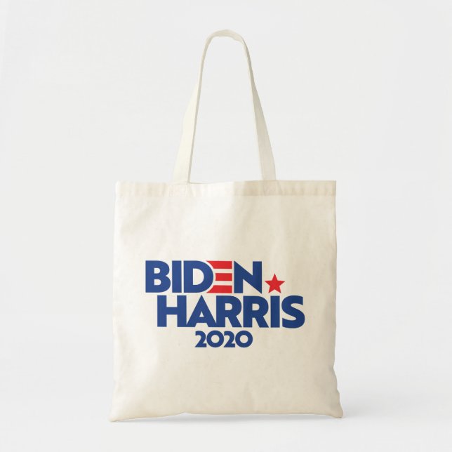 BIDEN HARRIS 2020 TYGKASSE (Framsidan)