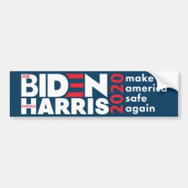 Biden/Harris 2020 U.S. Val Kampanj Vinyl Bildekal