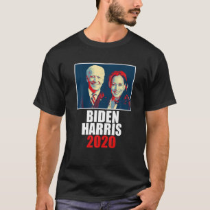 Biden Harris 2020 Val Demokrati Poster T Shi Shirt