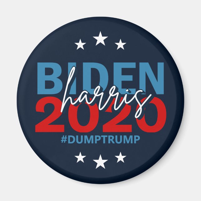 Biden Harris 2020 Val Demokratiska Kampanj Magnet (Framsidan)