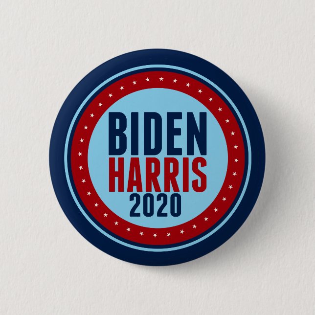 Biden Harris 2020 Val Knapp (Framsida)