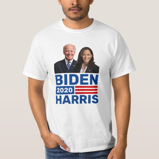 Biden Harris 2020 Valet Kampanj Rally T-shirts (Framsida)