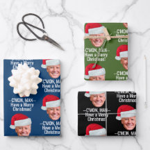 Biden Harris 2024 2020 - Joe Santa Hat - C'mon Man