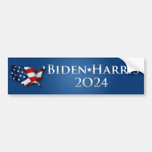 Biden Harris 2024 Bildekal