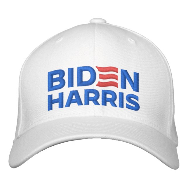 BIDEN HARRIS 2024 BRODERAD KEPS (Framsida)