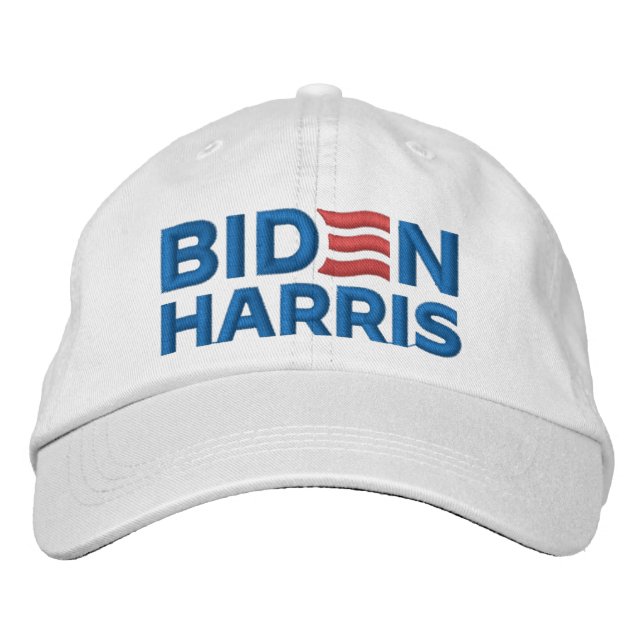 BIDEN HARRIS 2024 BRODERAD KEPS (Framsida)