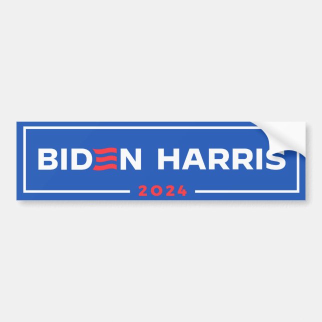 Biden Harris 2024 Kampanj Bildekal (Framsidan)