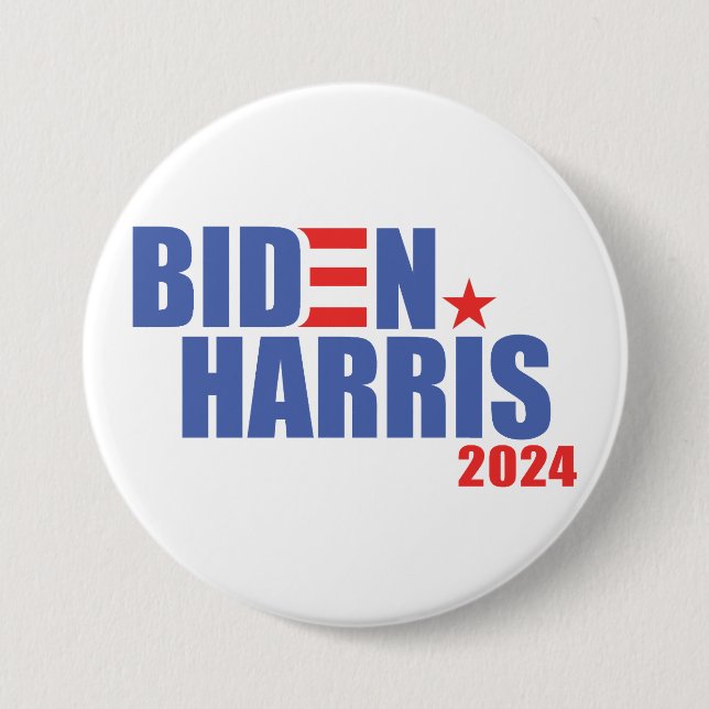 Biden/Harris 2024 Knapp (Framsida)