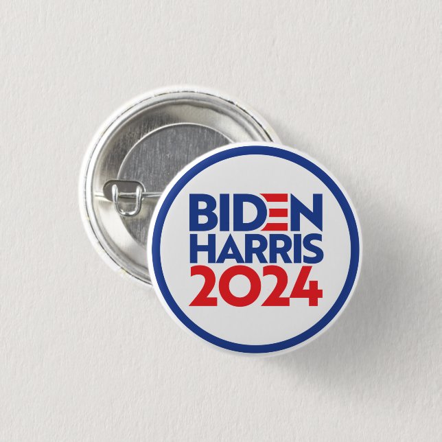 Biden Harris 2024 Knapp (Framsida & baksida)