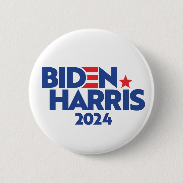 BIDEN HARRIS 2024 KNAPP (Framsida)