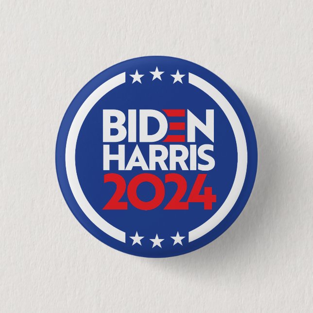 Biden Harris 2024 Knapp (Framsida)