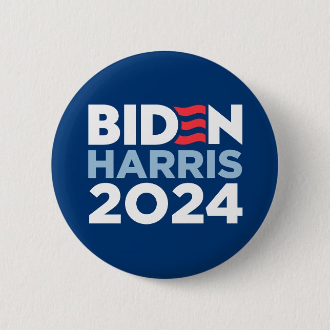 Biden Harris 2024 Knapp (Framsida)