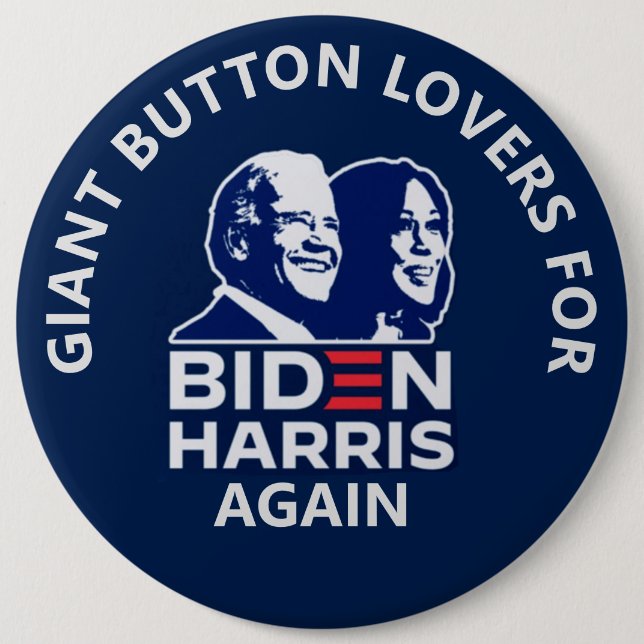 Biden Harris 2024 Knapp (Framsida)