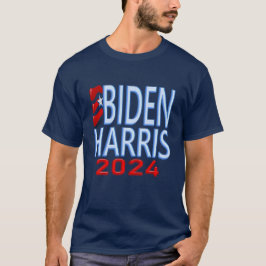 Biden Harris 2024 Presidentval T Shirt