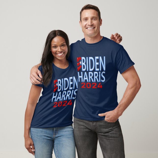 Biden Harris 2024 Presidentval T Shirt (Unisex)