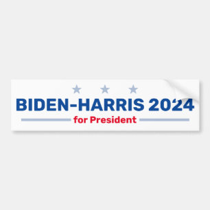 Biden-Harris 2024-stötfångare Bildekal