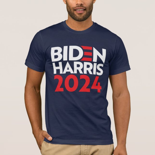 Biden Harris 2024 T Shirt (Framsida)