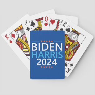 Biden Harris 2024 till president USA Casinokort