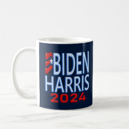Biden Harris 2024 Val Kaffemugg