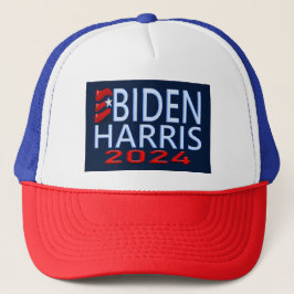 Biden Harris 2024 Valets Truckerkeps