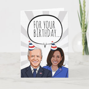 BIDEN HARRIS BIRTHDAY: Vi i Vita huset Kort