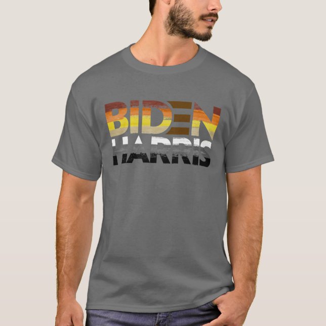 Biden Harris Björn Pride T-shirt (Framsida)