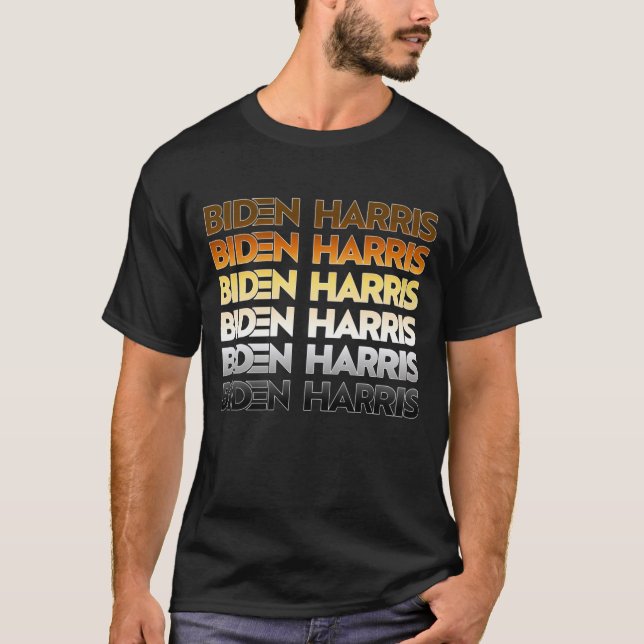 Biden Harris Björn Stolthet T-Shirt (Framsida)
