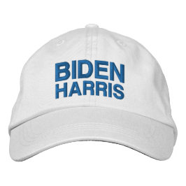 Biden Harris blue och white Broderad Keps