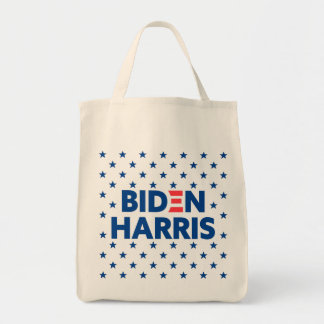 Biden/Harris Blue Stars Mönster Tygkasse